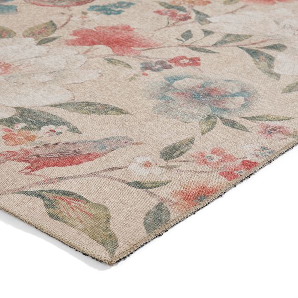 Pipa Floral Runner - Natural